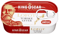 King Oscar Torskelever 121g