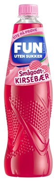 Fun Light Smågodt Kirsebær 0,8 l
