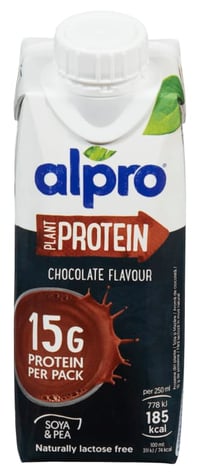 Proteindrikk Soya Sjokolade 250ml Alpro