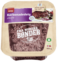 Coop Karbonadedeig 5% 400g