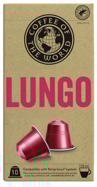 Cotw Lungo Kapsel 10stk