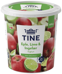 Tine Yoghurt Lime/Eple/Ingefær 850g
