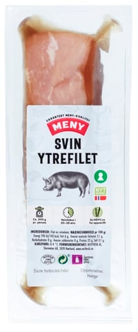 Svin Ytrefilet Ca500g Meny