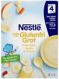 Min glutenfri Grøt Eple&Banan 240g Nestle