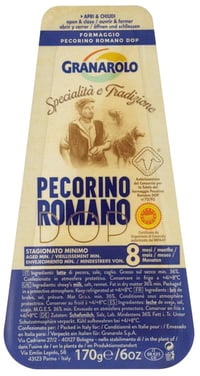 Pecorino Romano 8mnd 170g