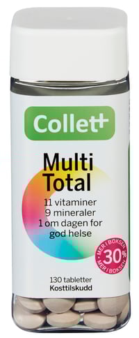 Kostpluss Multitotal 130 stk