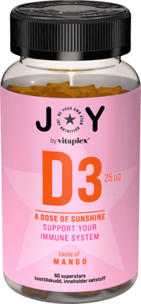 Joy Nutrition  D-Vitamin Mango 60stk
