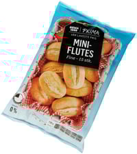 Miniflutes Fine 15 stk, 750 g