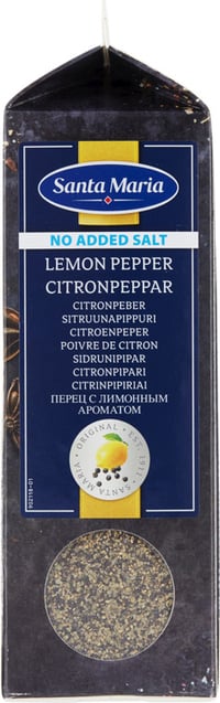 Sitronpepper No Added Salt 530g Santa Maria