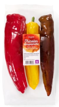 Paprika Tricolor Søt Spiss 300g Season
