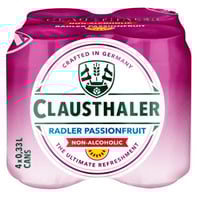 Clausthaler Radler pasjonsfrukt 1,32 l