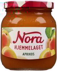 Aprikossyltetøy Hjemmelaget 400g Nora