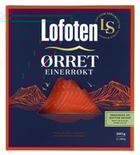 Ørret Røkt skivet 260g Lofoten