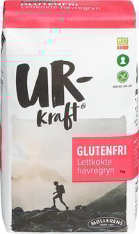 Glutenfri Havregryn Lettkokte 1 kg