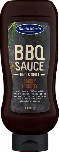 Bbq Sauce Smoky Hickory 1120g Santa Maria
