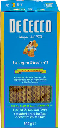 Lasagne 500g De Cecco