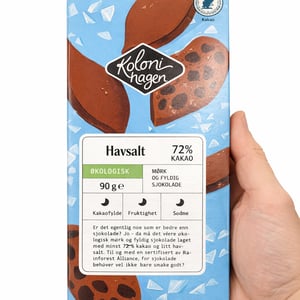Kolonihagen Havsalt 72% kakao