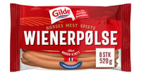 Wienerpølse 520g Gilde
