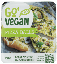 Go'Vegan Pizzaballs 100g