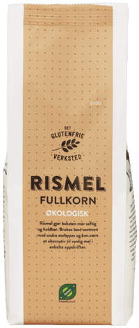 Det Glutenfrie Verksted Rismel Fullkorn 350g