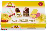 Diplom-is Familiefavoritter 16stk