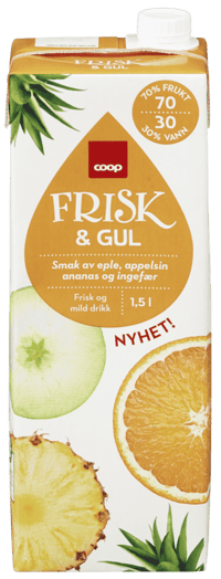 Coop Frisk og Gul 1,5l