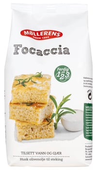 Focaccia Mix 500g Møllerens