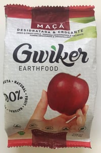 Rødt Eple Tørket 20g Gwiker Earthfood