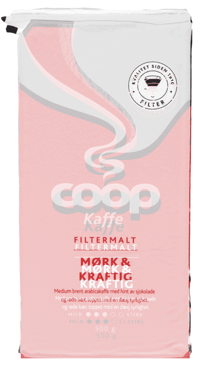 Coop Filtermalt Kaffe Rød 500g