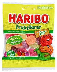 Fruktilurer Sur 75g Haribo