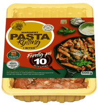 Den Stolte Hane Strimlet Kylling Lårkjøtt Tomatp.