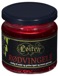 Løiten Rødvinsgelé 200g