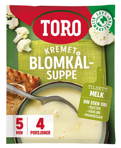 Blomkålsuppe Kremet 65g Toro