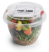 Poke Salat m/Laks 230g Bakehuset