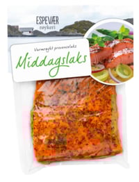 Middagslaks Varmrøykt Ca300g Espevær
