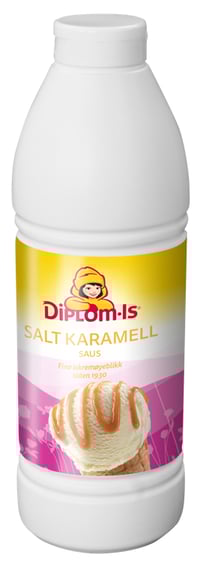 Diplom-is Salt Karamellsaus 800ml