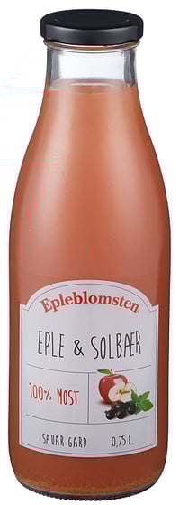 Eple & Solbær 0.75l Epleblomsten