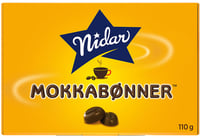 Mokkabønner 110g Nidar