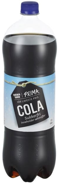 Prima Cola Sukkerfri 1,5 l