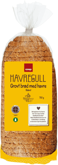 Coop Skåret Havregull 750g