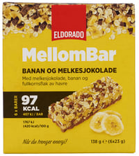 Mellombar Banan&Sjokolade 138g Eldorado
