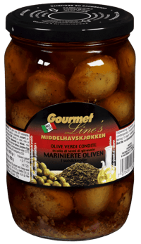Gourmet Line Marinerte Oliven 420g
