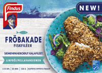 Findus Frøbakte Fiskefilet Linfrø 220g
