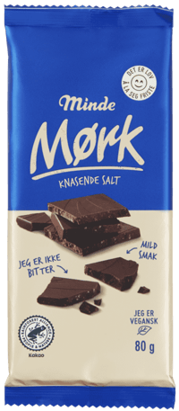 Minde Mørk Salt Plate 80g