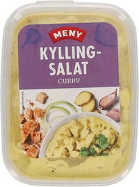 Kyllingsalat Curry 200g Meny
