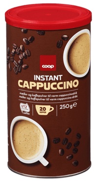 Coop Cappuccino Instant Kaffe 250g