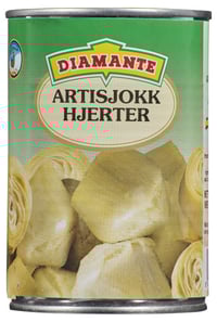 Artisjokk Hjerter 390g Diamante