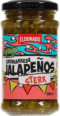 Jalapeños Grovhakkede 225g Eldorado