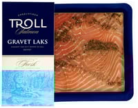 Laks Gravet skivet 250g Troll