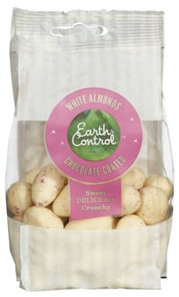 Earth Control White Almonds 150g